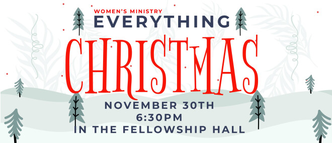 Women's Ministry Everything Christmas
